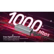 Unitek USB-A to Gigabit Ethernet Adapter 30cm Space Grey - Y-3464