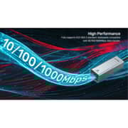 Unitek USB-A to Gigabit Ethernet Adapter 30cm Space Grey - Y-3464