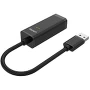 Unitek USB 2.0 to Ethernet Adapter 15cm Black - Y-1468