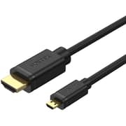 Unitek High Speed Micro HDMI to HDMI Cable 2m Black - Y-C182