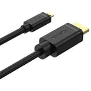 Unitek High Speed Micro HDMI to HDMI Cable 2m Black - Y-C182