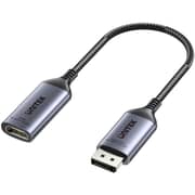 Unitek DisplayPort To HDMI Adapter 15cm Space Grey - V1611A01