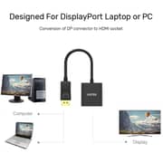 Unitek DisplayPort To HDMI Full HD Adapter Black - Y-5118DA