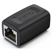 Unitek RJ45 Ethernet Coupler Connector Black - A1026BK