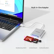 Unitek 3 Ports Card Reader USB 3.0 White - Y-9313
