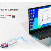 Unitek 3 Ports Card Reader USB 3.0 White - Y-9313