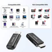 Unitek USB-C Female to HDMI Male Adapter Black - V1187ABK01