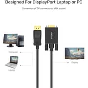 Unitek DisplayPort To VGA Cable 1.8m Black - Y-5118F