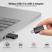 Unitek USB-C To USB-A Adapter Black - A1048ABK01