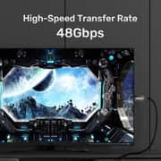 Unitek Fiber Optic 8K HDMI Cable 10m Black - C11085GY01-10M