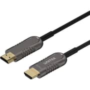 Unitek 4K 60Hz Fiber Optic HDMI Cable 50m Black - Y-C1033BK