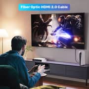 Unitek Fiber Optic HDMI Cable 20m Black - C11072BK-20M