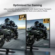 Unitek 8K Braided Nylon HDMI Cable 10m Black - C11093RGY01-10M