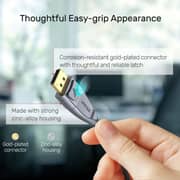 Unitek 8K Fiber Optic DisplayPort 1.4 Cable 15m Black - C1617GY