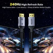 Unitek DisplayPort 1.4 Cable 1m Space Grey - C1628GY01-1M