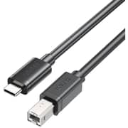 Unitek USB-C To USB-B Printer Cable 1m Black - C14140ABK03-1M