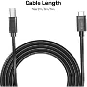 Unitek USB-C To USB-B Printer Cable 2m Black - C14140ABK03-2M