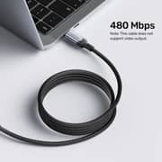 Unitek USB-C PD 3.1 Charging Cable 2m Space Gray - C14110GY-2M