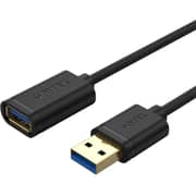 Unitek USB 3.0 Extension Cable 0.5m Black - Y-C456GBK