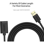 Unitek USB 3.0 Extension Cable 0.5m Black - Y-C456GBK