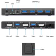 Unitek 5Gbps HDMI KVM Switch - V1309AGY01