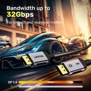 Unitek DisplayPort 1.4 Cable 1.5m Space Grey - C1628GY01-1.5M