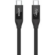 Unitek Fast Charging Cable 0.8m Black - C14100BK-0.8M