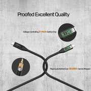 Unitek Fast Charging Cable 0.8m Black - C14100BK-0.8M