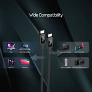 Unitek Fast Charging Cable 0.8m Black - C14100BK-0.8M