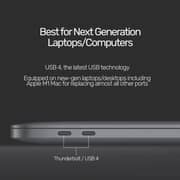 Unitek Fast Charging Cable 0.8m Black - C14100BK-0.8M