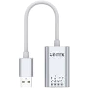 Unitek USB 2.0 External Sound Card Adapter Silver - Y-247A