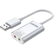 Unitek USB 2.0 External Sound Card Adapter Silver - Y-247A