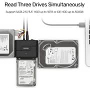 Unitek SmartLink Trinity USB 3.0 to 3 Ports HDD / SSD Adapter - Y-3324-UK