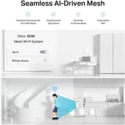 TPLink BE14000 Tri-Band Whole Home Mesh WiFi 7 System - Deco BE68 1Pack