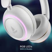 Boat Rockerz 480 Wireless Over Ear Headphone White