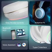 Boat Rockerz 480 Wireless Over Ear Headphone White