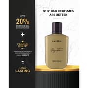 Naseem Signature Golden Perfume For Men 100ml Eau De Parfum - 6295253013424