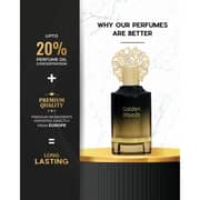 Naseem Golden Woods Perfume For Men And Women 55ml Eau De Parfum - 6295253036621