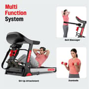 Sparnod Fitness Motorized Multifunction Foldable Treadmill - STH-4400