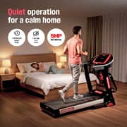 Sparnod Fitness Motorized Multifunction Foldable Treadmill - STH-4400