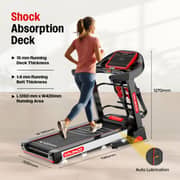 Sparnod Fitness Motorized Multifunction Foldable Treadmill - STH-4400