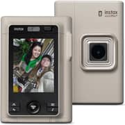 Fujifilm instax Mini LiPlay Plus Hybrid Instant Camera Beige