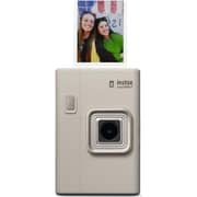 Fujifilm instax Mini LiPlay Plus Hybrid Instant Camera Beige