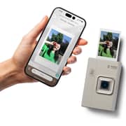 Fujifilm instax Mini LiPlay Plus Hybrid Instant Camera Beige