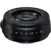 عدسة فوجي فيلم إكس ماونت ببعد بؤري ثابت 23 مللي متر لون أسود XF23mm F2.8 R WR B