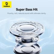 Baseus Bass BH1 Lite Wireless Over Ear Headphones Cosmic Black