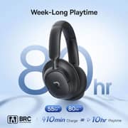 Baseus Bass BH1 NC Wireless Over Ear Headphones Cosmic Black