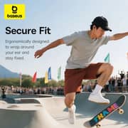 Baseus Eli 2i Fit True Wireless Open Ear Earbuds Cosmic Black