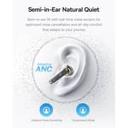 Baseus Bass BS1 NC True Wireless Earbuds Moon White