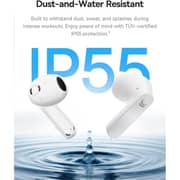 Baseus Bass BS1 NC True Wireless Earbuds Moon White